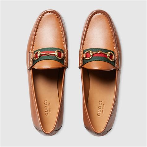 gucci loafer tan|gucci women's loafers.